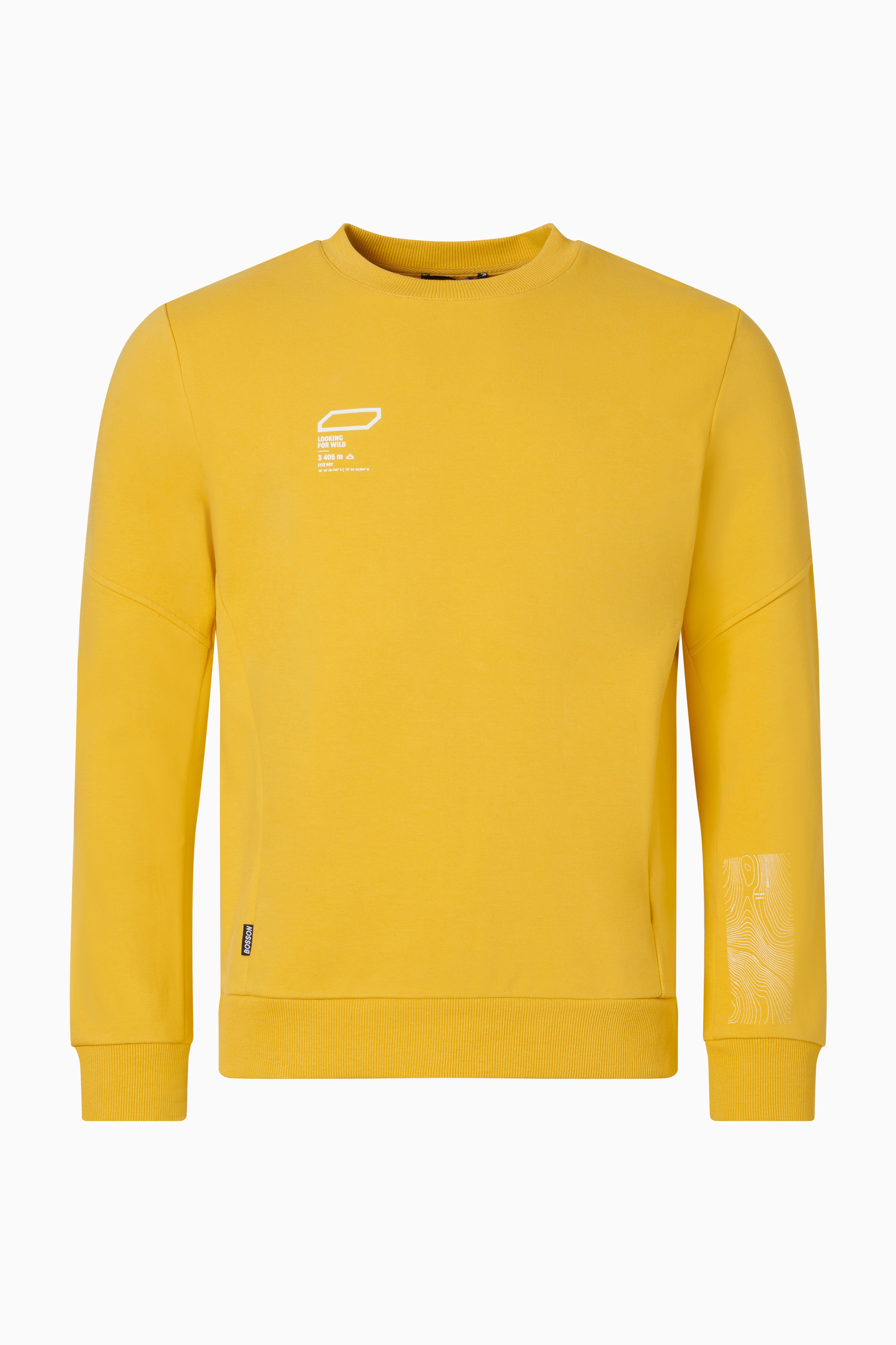 Bosson Herren Sweatshirt - Lemon