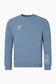 Sweat BossonOrganic coton GREYISH BLUE