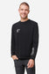 Sweat Bosson Organic coton PIRATE BLACK
