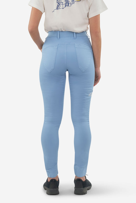 Pantalon d'escalade Laila Peak MILKY BLUE